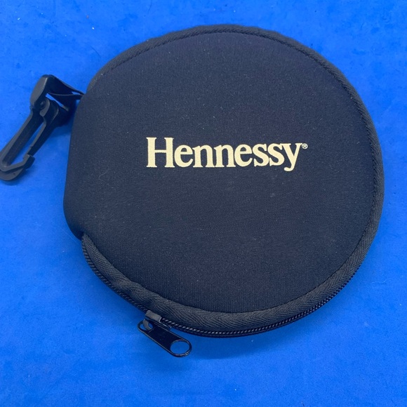 Hennessy Cognac Collectibles CD Pouch Storage 24 CD 12 Pouches EUC - Picture 1 of 7